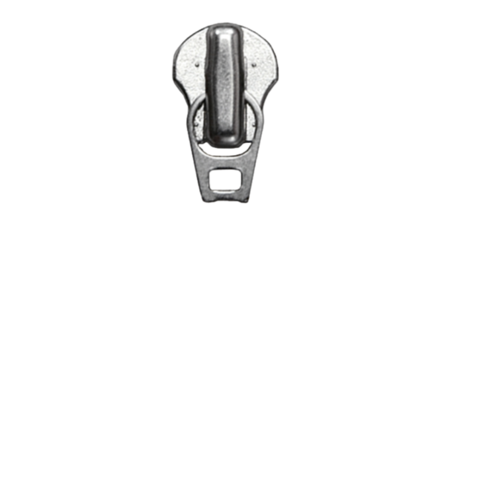 ykk-45y -DACR7- ziper metal medio